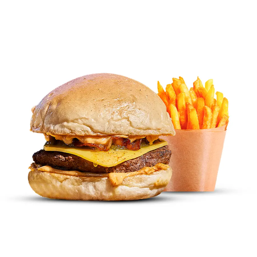Dopa Burger Klassic - Dopamina Sandwich Barranquilla