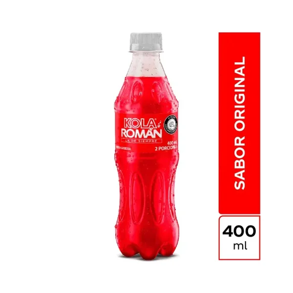Gaseosa Kola Roman 400 ml